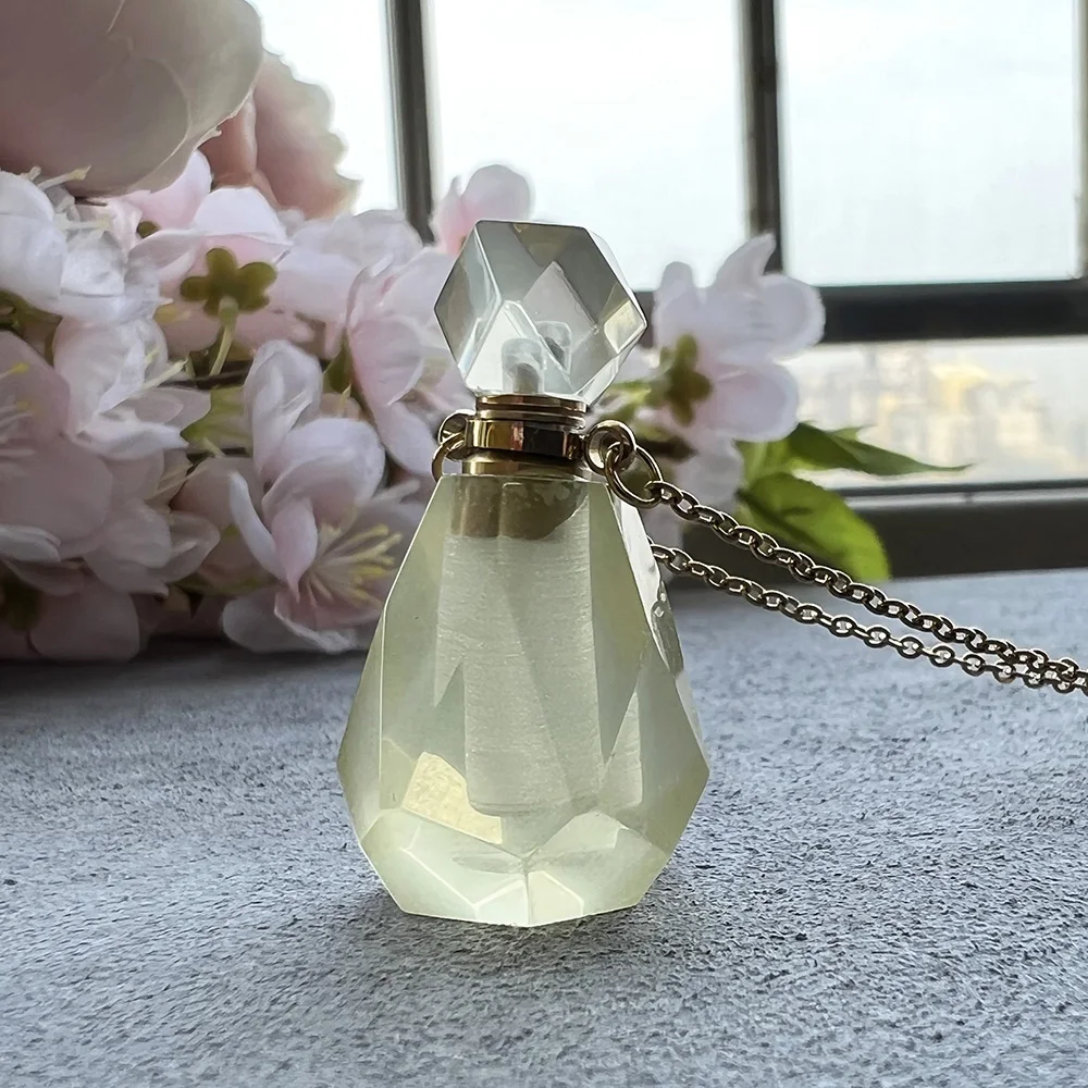 2025 Fashion Love Crystal Rose Quartz Perfume Bottles