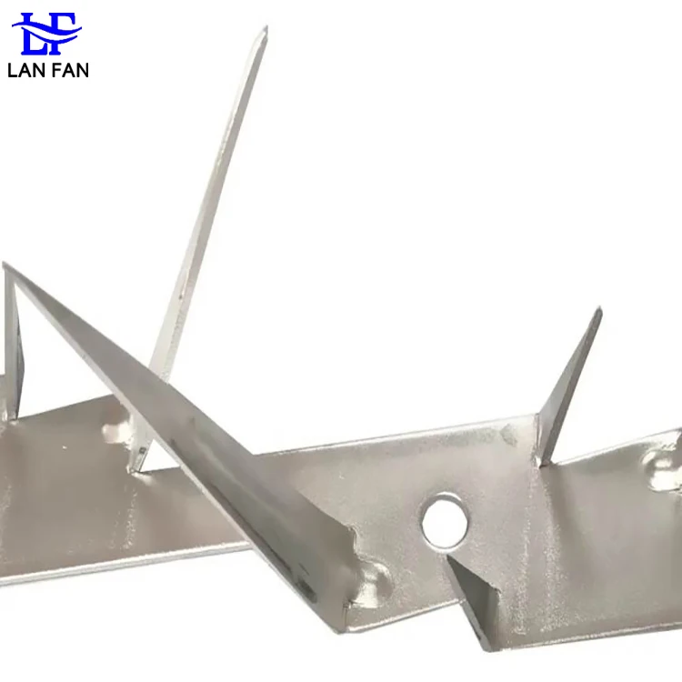 Barbed Wire Wall Security Spikes Enhanced Protection with Wall Spikes