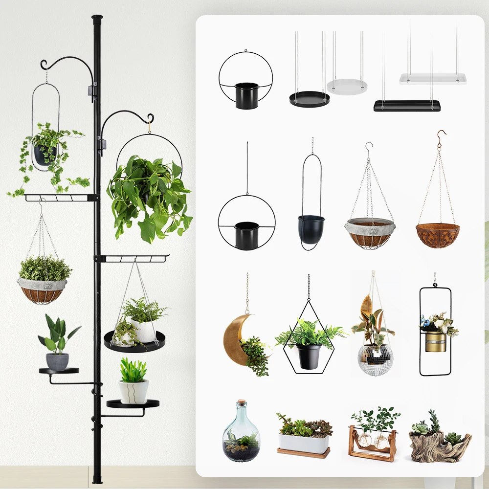 Esschert Design Hanging Plant Poles - Modern Home Decor