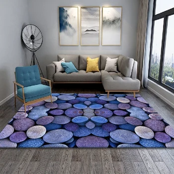 Modern Polyester Loop Pile Wall-to-Wall Carpet Soft Comfortable for Home Restaurant Custom Printing-Machine Made for Hotels