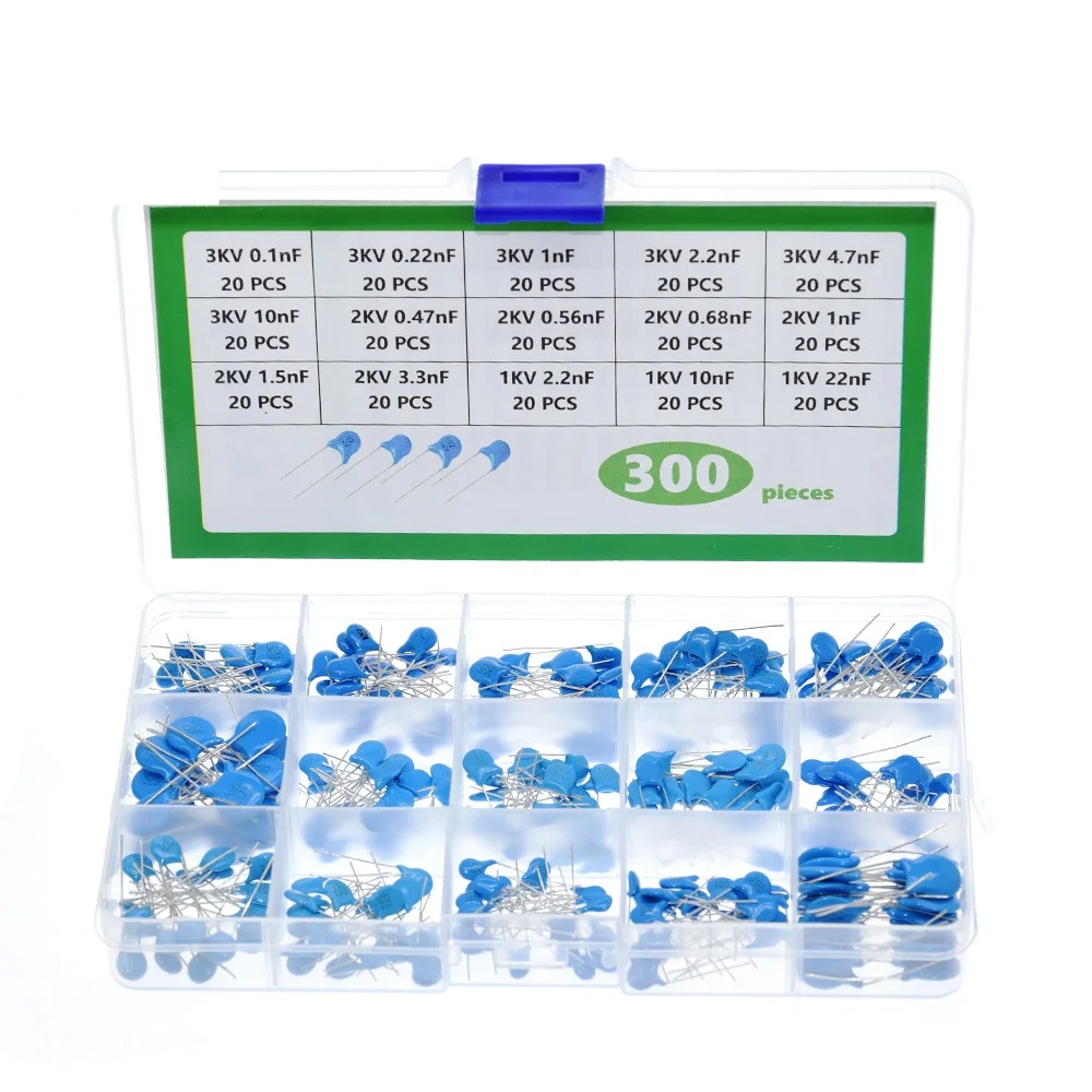 High-voltage Ceramic Capacitor Bank,1nf 2.2nf 10nf 22nf 0.47nf 0.56nf ...