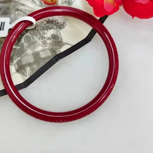 Natural Cinnabar Noble Consort Bracelet Low Content Beauty Heart Sutra Fashion Red Bracelet