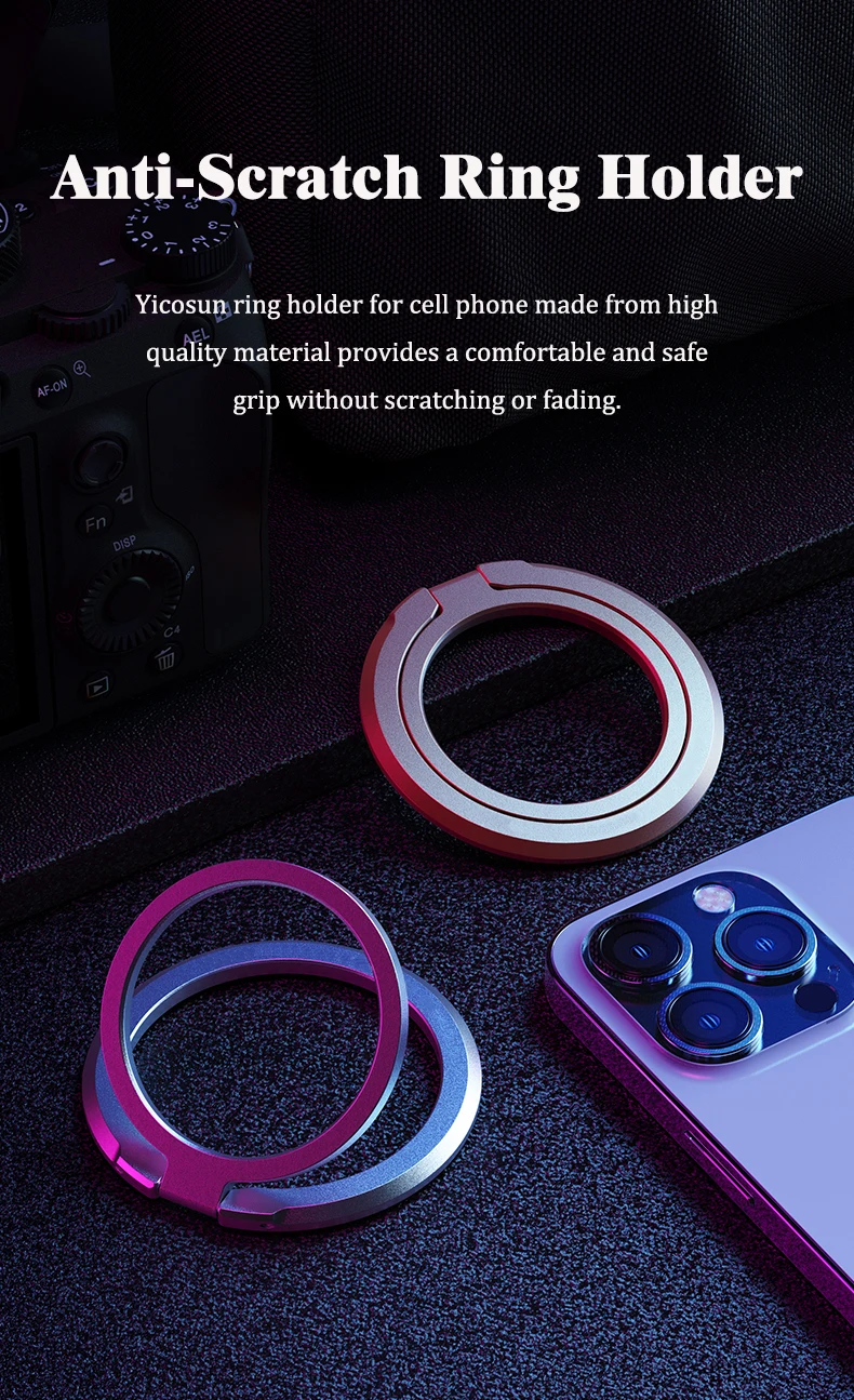 Yicosun Phone Ring Holder For Magsafe Finger Phone