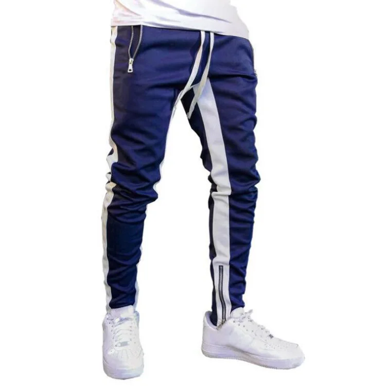 Men's Joggers - Fitness Tracksuit Bottoms, Skinny Sweatpants for Gym & Casual Wear