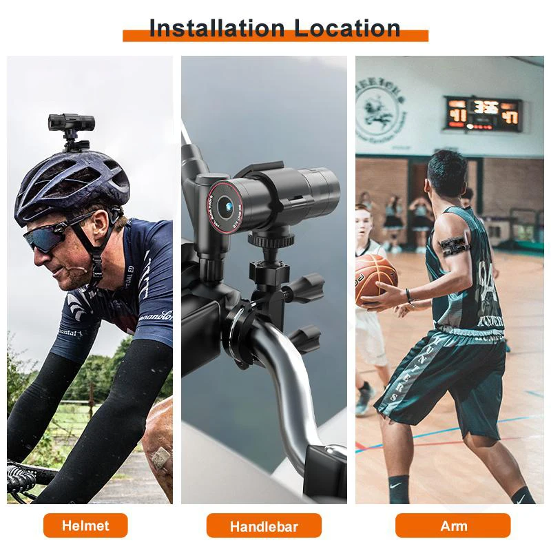 Sports Waterproof Camera - Bike & Helmet Camera - SSS Corp.