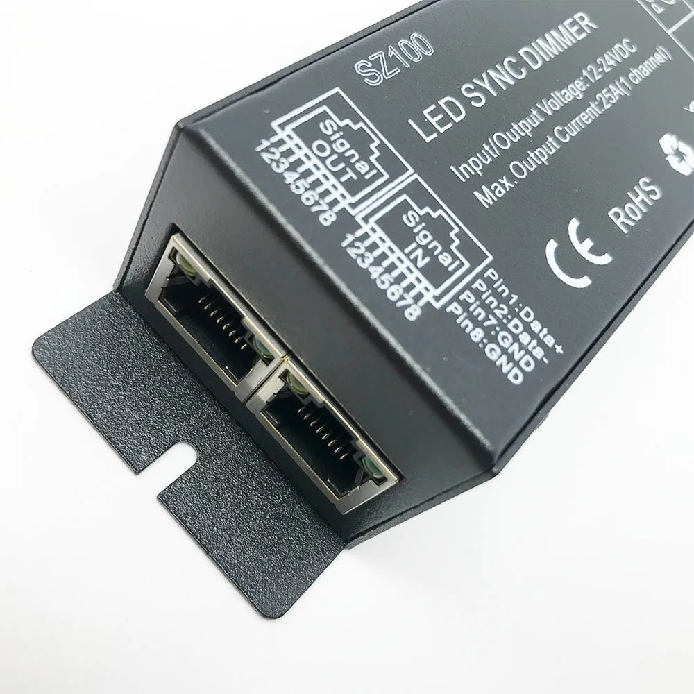 12-24V 25A 300W LED Dimmer Synchronously