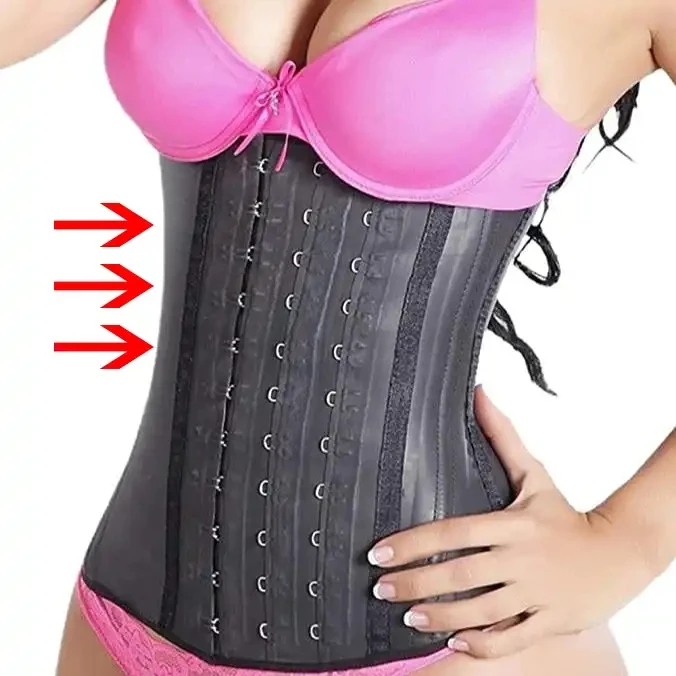 Women Clothing Colombian Reductoras Latex Waist Trainer Corset BBL Sheath Sauna Sweat Body Shaper for Slimming Waist