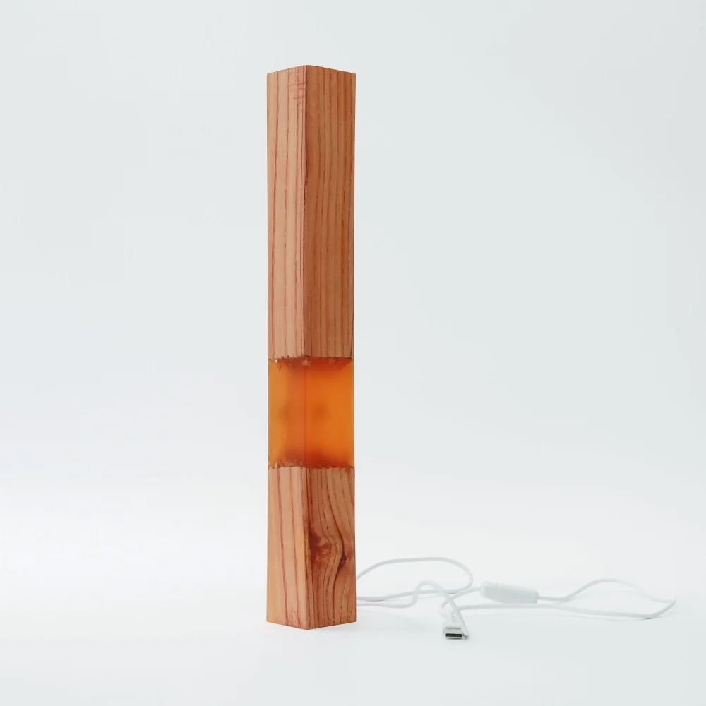 maxery epoxy resin wood lamp, resin