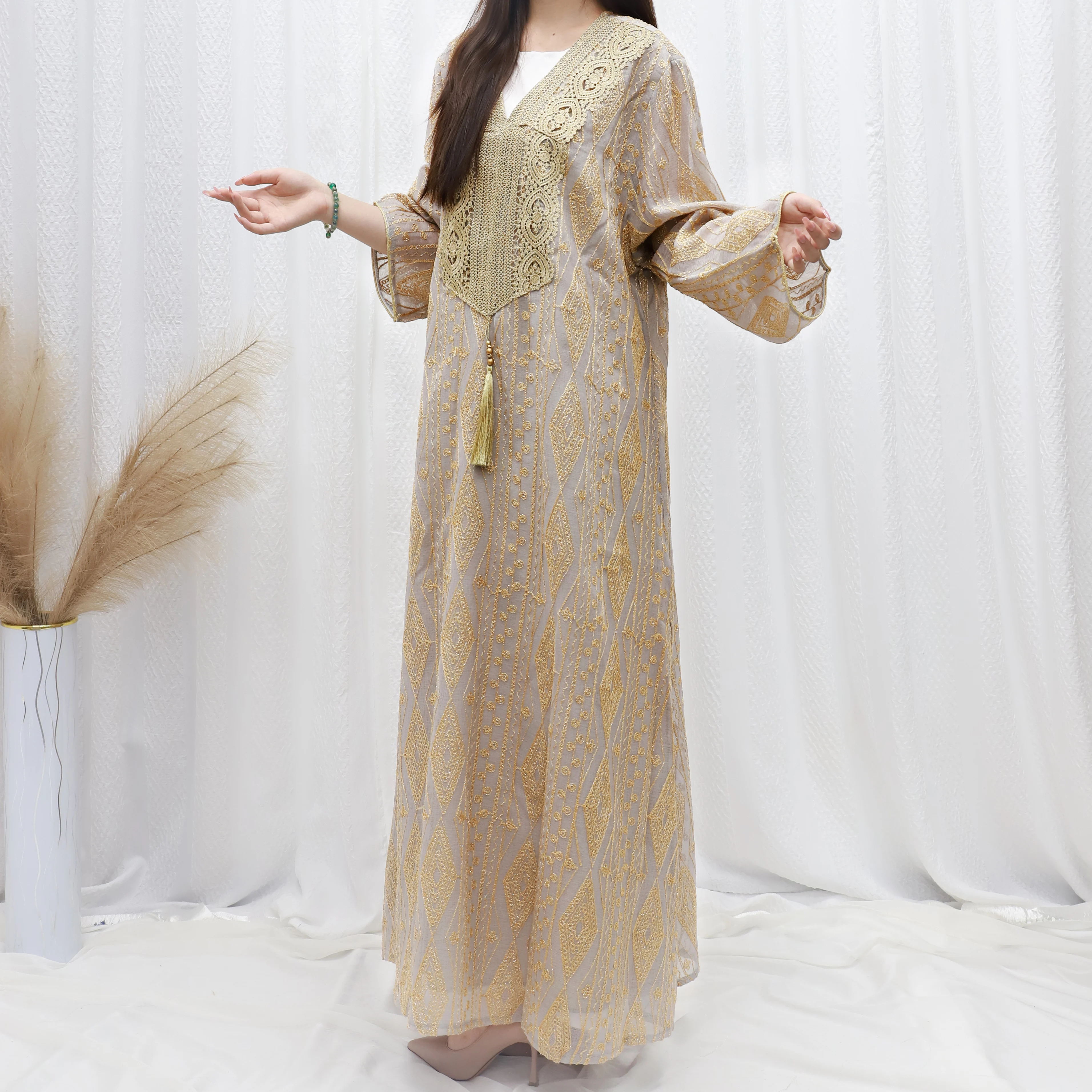 Islamic Clothing Plain Modesty Long Dress Simple Muslim Women Daily Clothes  Abaya