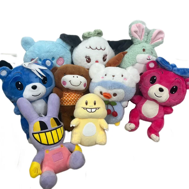 OEM Best-Selling Modern Design Cute Plush Animal Toys Super Soft Embroidered PP Cotton Filling Stress Relief for Birthday