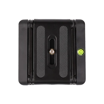 Kaliou B010 Z-type Quick-folding Pan/tilt, Plastic Pleated Slide Rail Base Macro Quick Release Plate Bracket detail image
