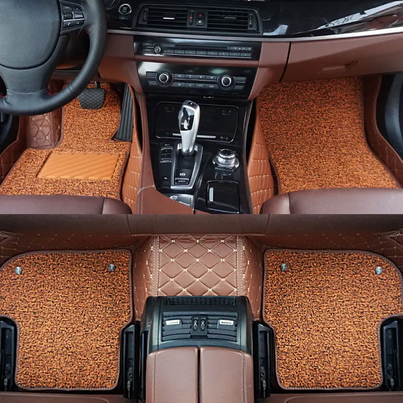 2020 luxury double layer car+mats waterproof
