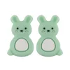 Rabbit Focal bead Mint Green SA125
