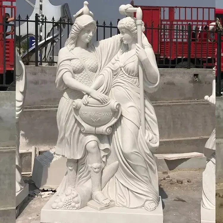 product wholesale life size natural white marble buddha statue modern design from china factory for outdoor temple decor-3