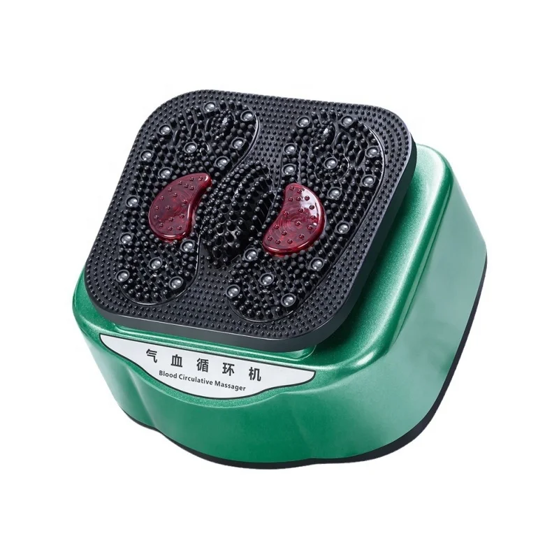 High Frequency Vibration Blood Circulator Deep Tissue Fullbody Leg Foot Pot Massage Machine With ABS Housing Magnetic Therapy
