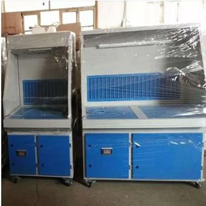 Grinding and Dedusting Table Downdraft Worktable