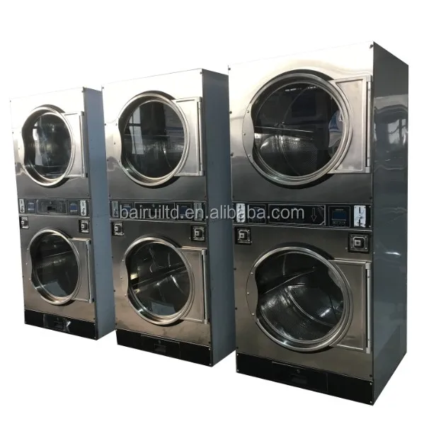 commercial washing machine and dryer for laundry shop use