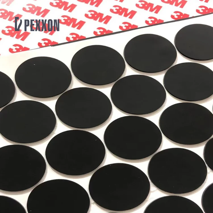 Customized Diecutting Rubber Plate Back Rubber Silicone Rubber Antiskid Silicone Gasket Parts