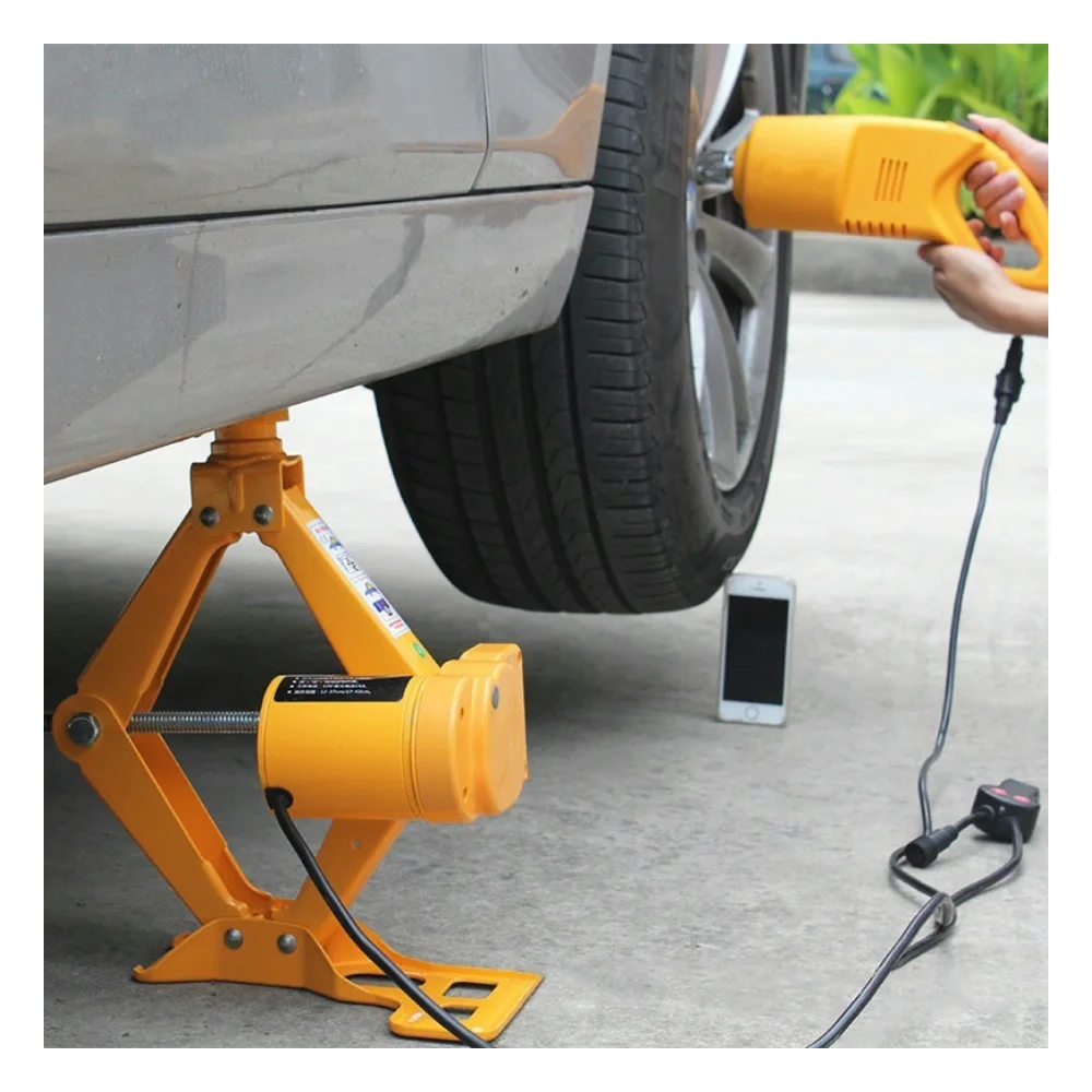 3Ton Lifter Car Low Profile Level Portable Small Manual Auto Scissor Jack