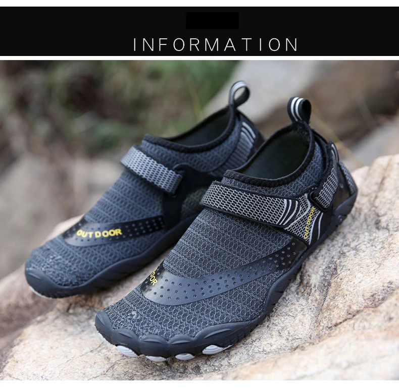 Anti Slip 5 Fingers Seaside Ocean River Kayaking Creek Shoes Quick Dry Barefoot Wading Swim Water Sport Beach Aqua Shoes