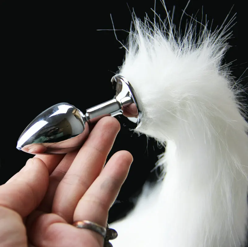 Metal Feather Anal Toys - Erotic Anus Toy for Adults