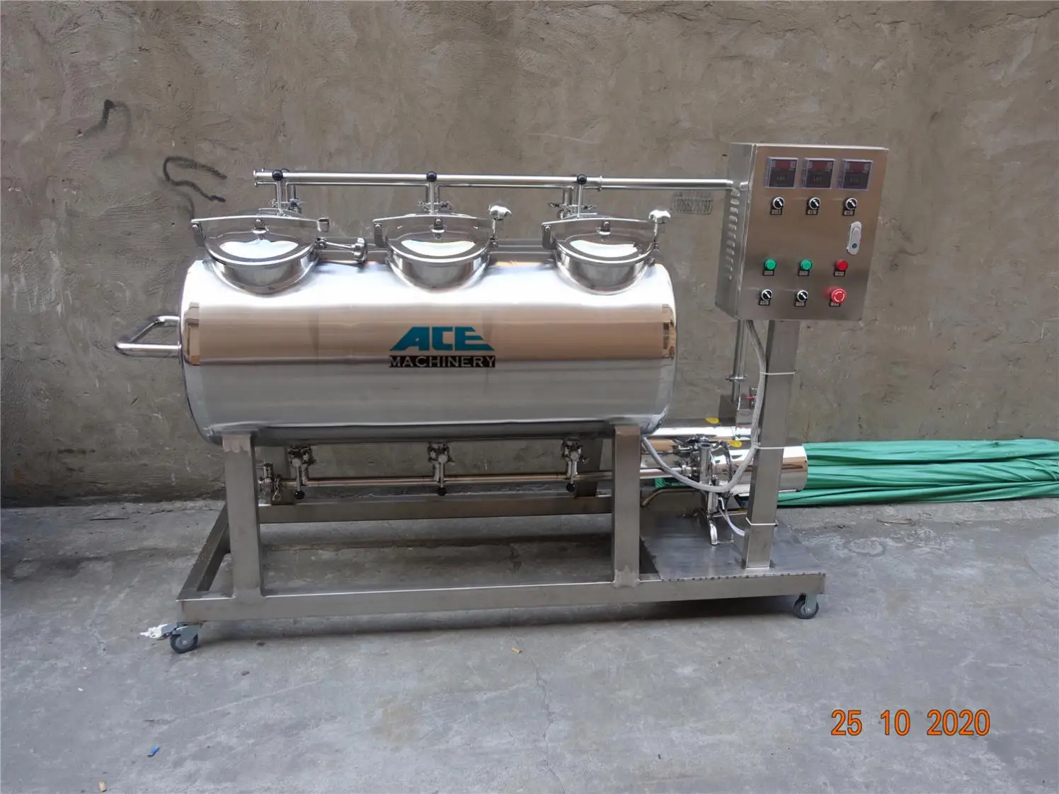 New Design Automatic Semi-Automatic And Manual Stainless Steel For Food Factory Cip Clean Washing System
