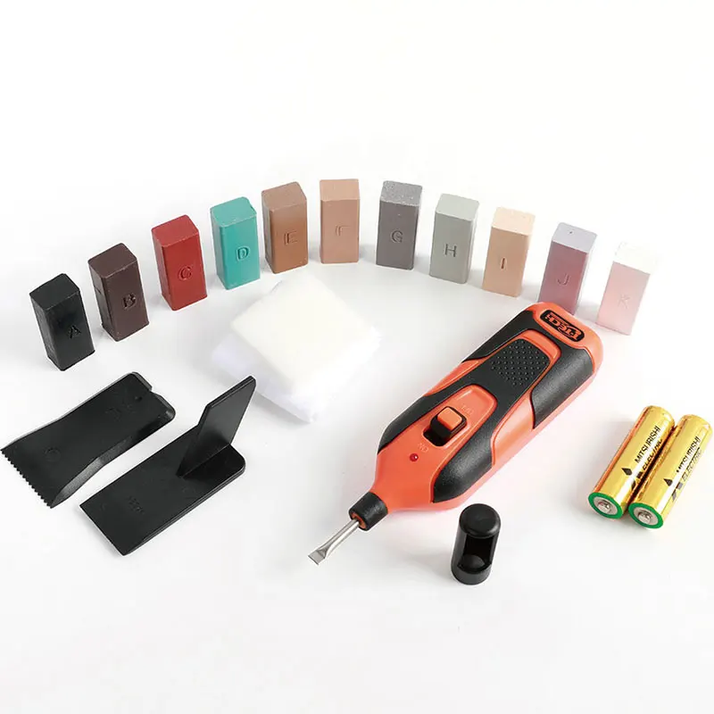 3.7v Laminate Repairing Kit With Melting Tool Scratch Cracks Stains