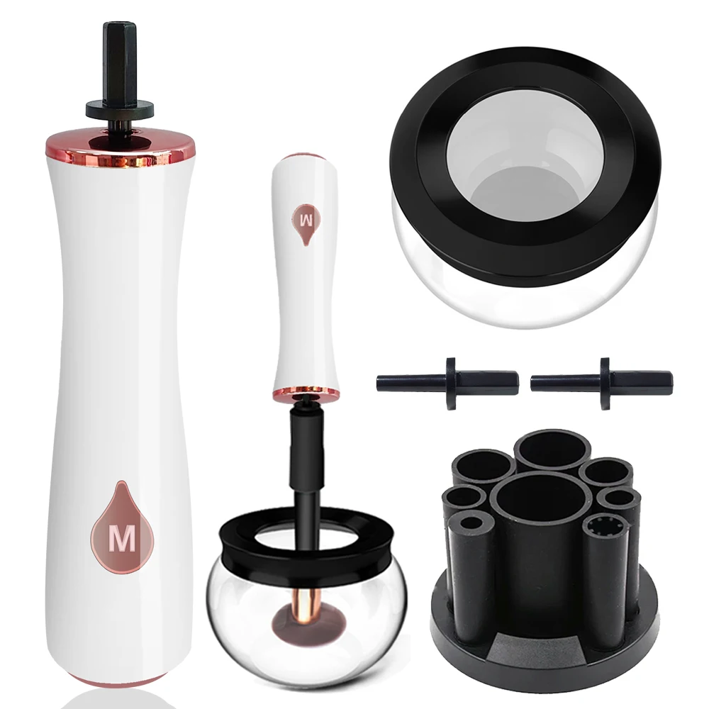 rechargeable makeup brush cleaner and dryer
