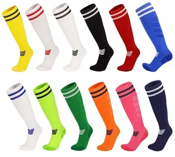 2024 New football socks non-slip thick long tube socks football socks outdoor sports fitness