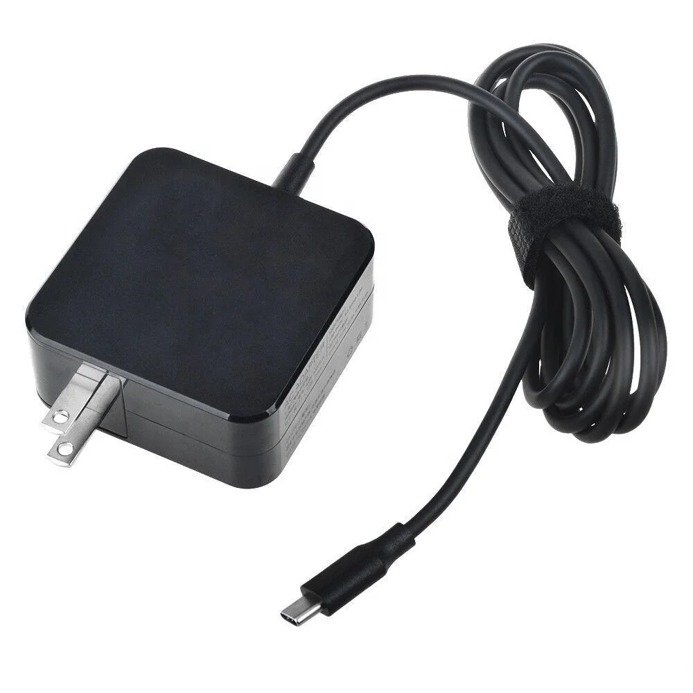 Asus Chromebook Flip C302用65W USB-C ACアダプター｜ブラックタイプ