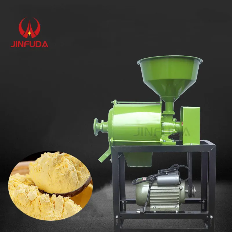 40-150kg/hour automatic corn grains Crusher corn used grain mill used corn grinding mill flour powder flour mill machine