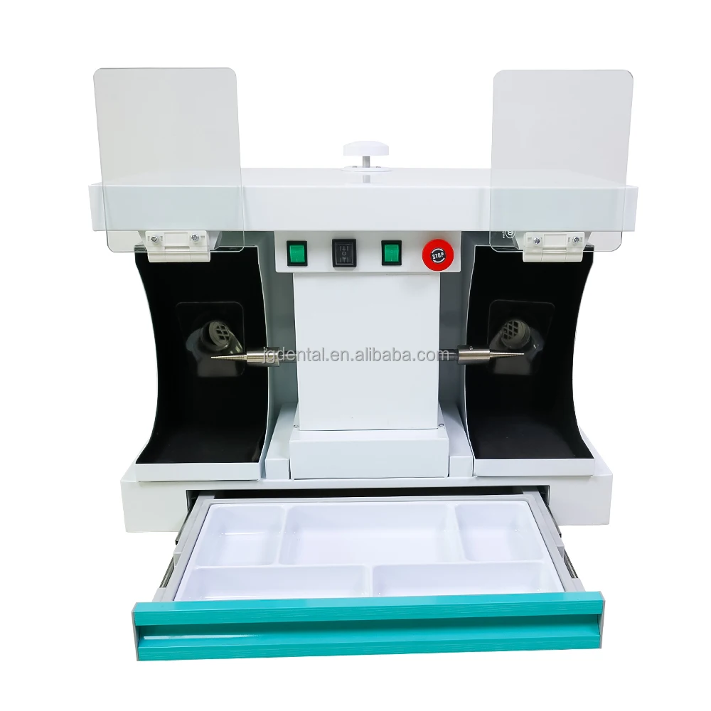 thumbnail image 2 of IRIS Suction Hoods For AX-J3 Dental Lab Polishing Lathe – 2pcs, Dual Head, CE & ISO, Made In China 2 of 4