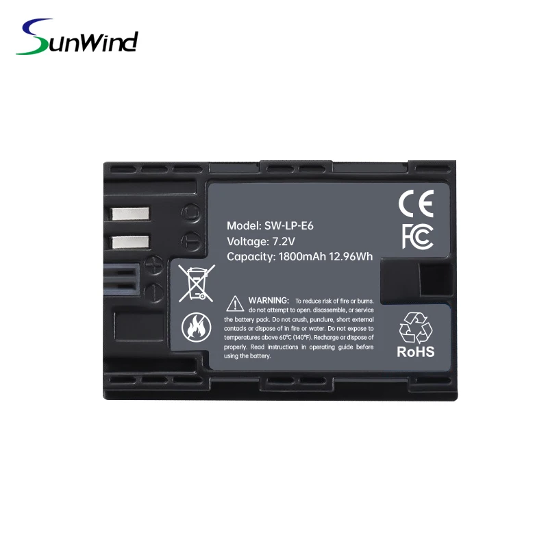 Oem Lpe6 Camera Battery For Canon Eos 6d,7d,60d,70d,80d,90d,C700,Xc15