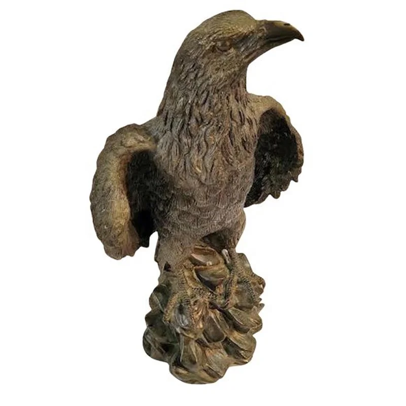 Customized Large Cast Bronze Bird Statue Outdoor Garden Decoration With Copper Standing Pigeons & Dove Metal Crafts