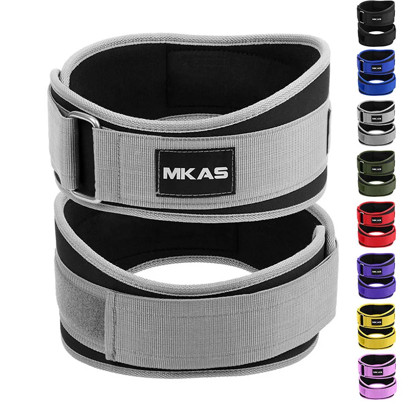 MKAS EVA Fitness Belt with Velcro Closure Adjustable Back Support Belt for Weight Training Men Women Factory Direct Manufacturer