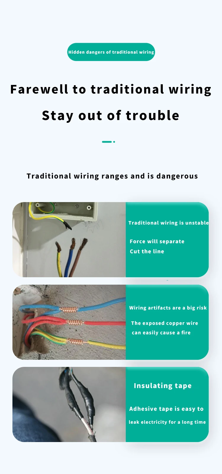 Wholesale Wire Connector Electric Terminal Block Strip Terminals Crimp
