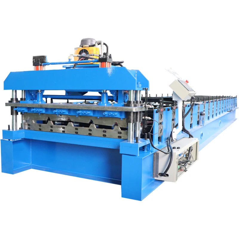 U Rib Panel PBR Panel Automatic IBR Roofing Tile Making Machine Metal Sheet Roof Trapezoidal Roll Forming Machine