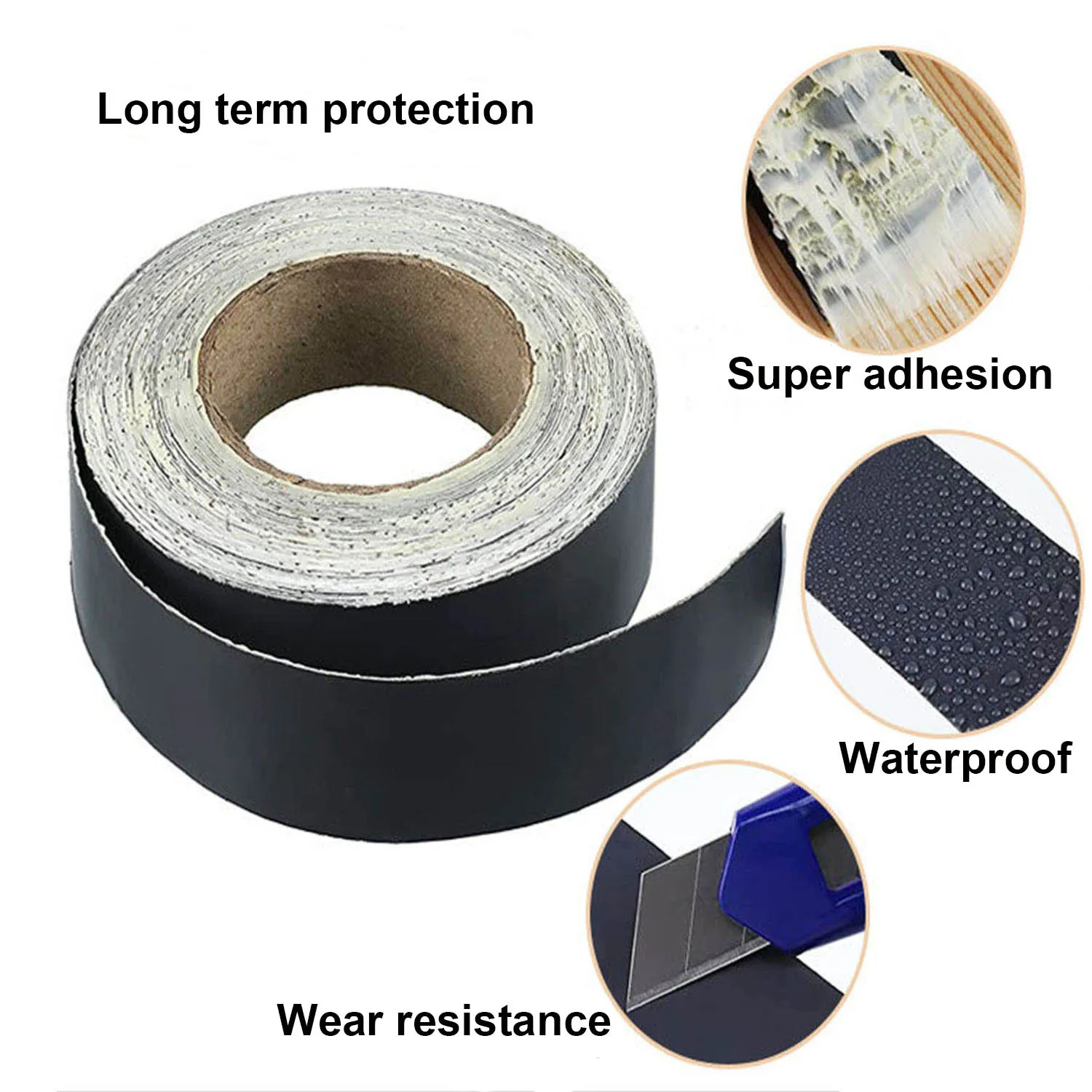 Waterproof Butyl Deck Joist Tape Flashing Tape For Protecting Wood ...