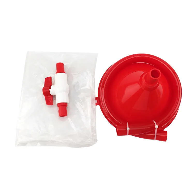 Beer Bong Funnel with Red Hose Single Beer Bong Drinking Game