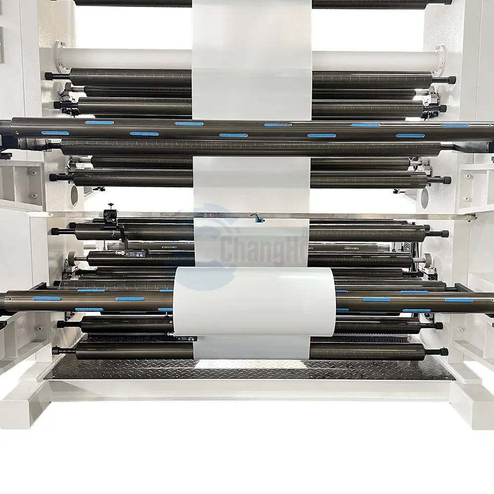 8 Color Flexo Printing Machine Polygraph Flexography Printing Machine for Plastic Bag