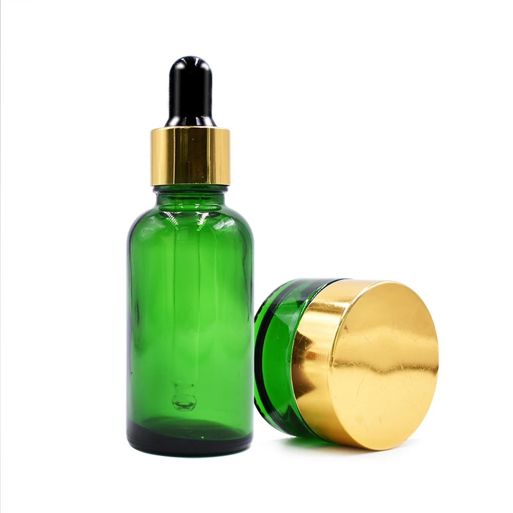 Download A Set Is On Sale 50ml Green Glass Dropper Bottle And 50g Green Glass Jars With Gold Cap Buy 50g Green Glass Jars 50ml Green Glass Dropper Bottle Glass Jars Product On Alibaba Com