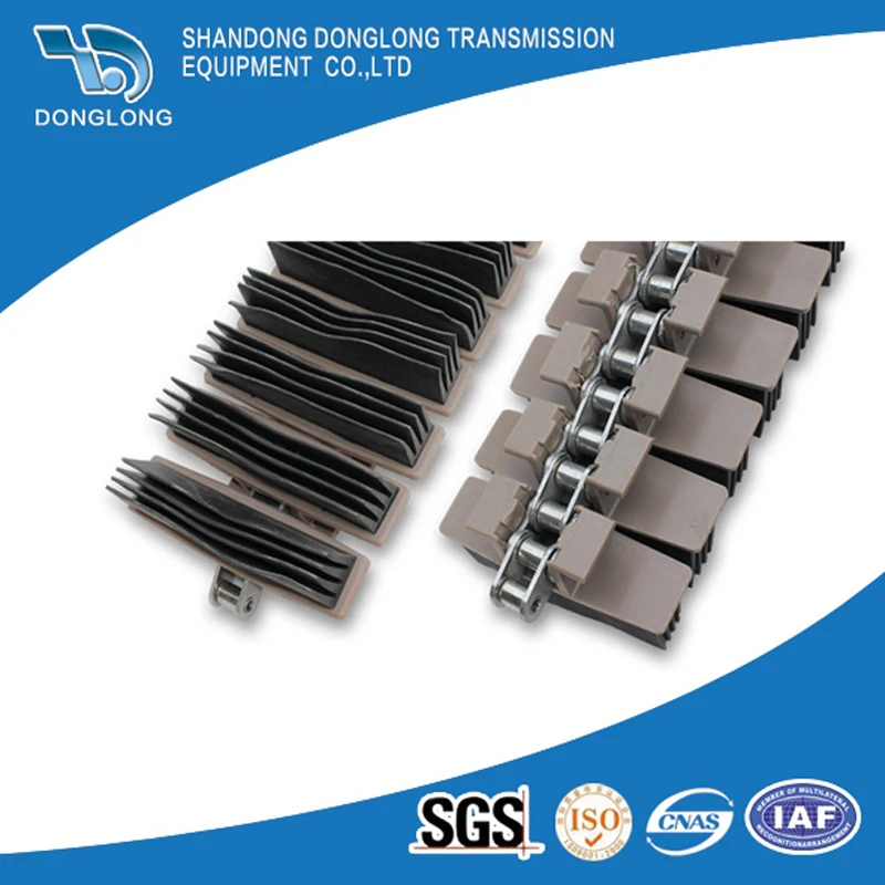 1873 G4 Snap on Side Flexing Plastic Gripper for Conveyor Chain Conveying Applications