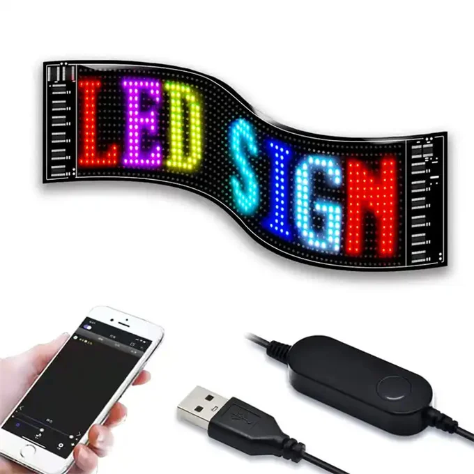 Timelux Led Matrix Panel Bluetooth App Control Usb 5v Flexible Led ...