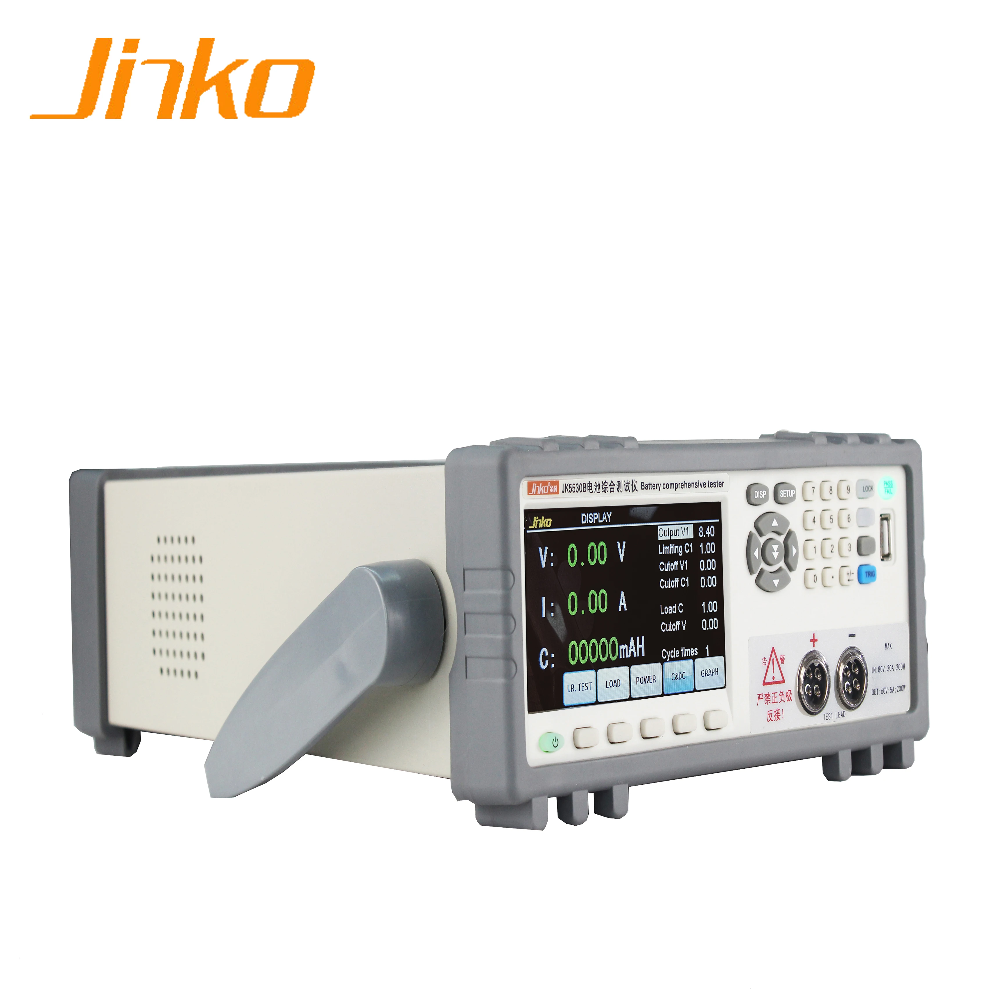 JK5530B Smart battery lithium battery analyzer charge and discharge machine with Laptop   Software comprehensive battery tester