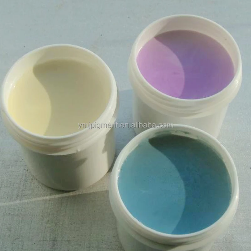 Photochromic Light Sensitive Ink for Screen Printing Color Change Coating Pigment