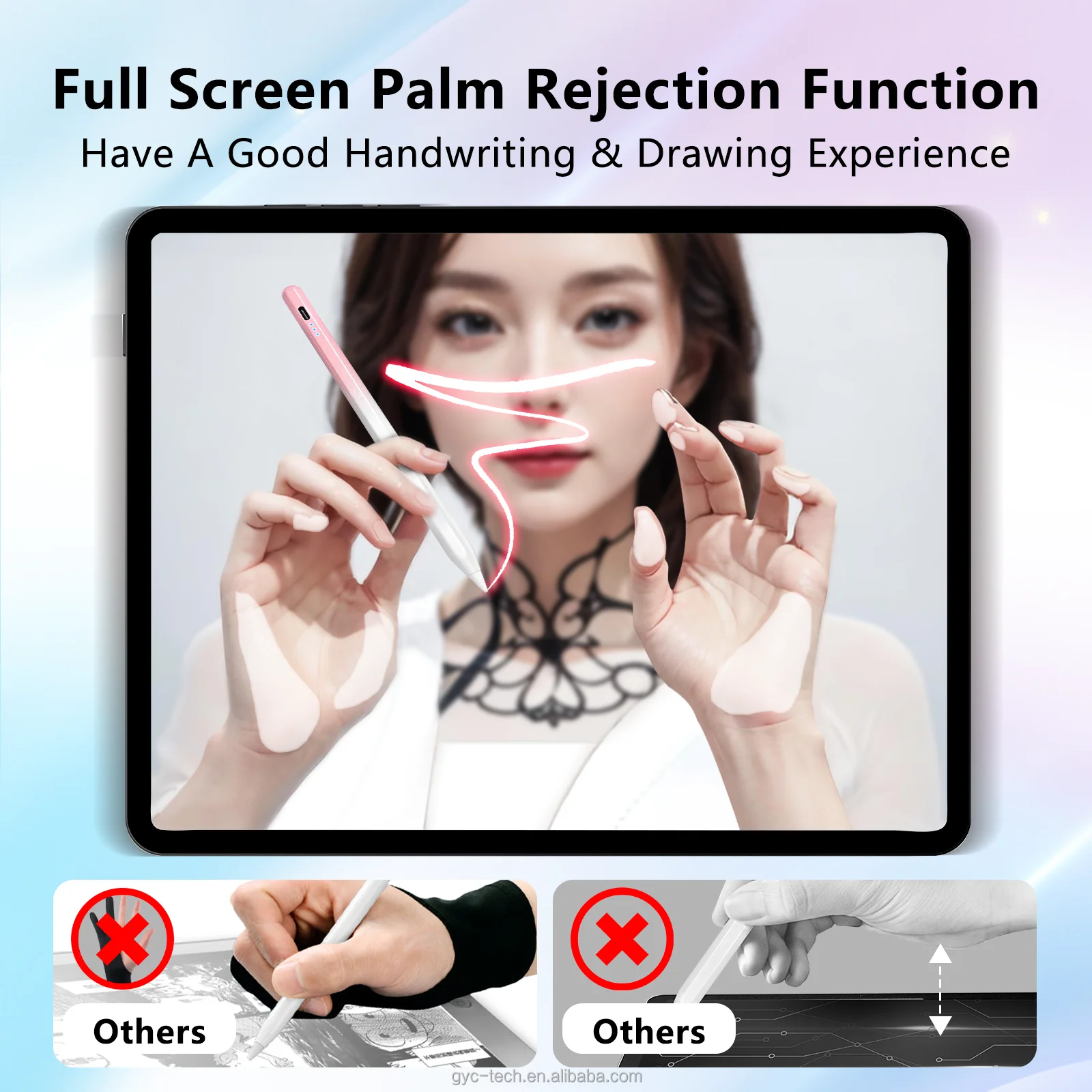 Стилус для iPad 2 поколения пальмовый карандаш