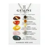 3901 cadena de plata geminis