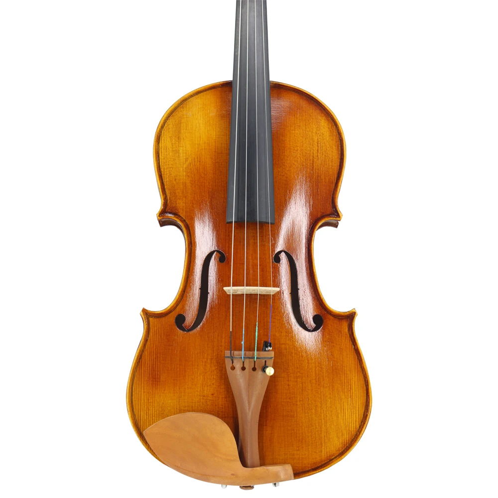 Popular Handmade 4/4 Oil Varnish Violin For Students - Oem Supported