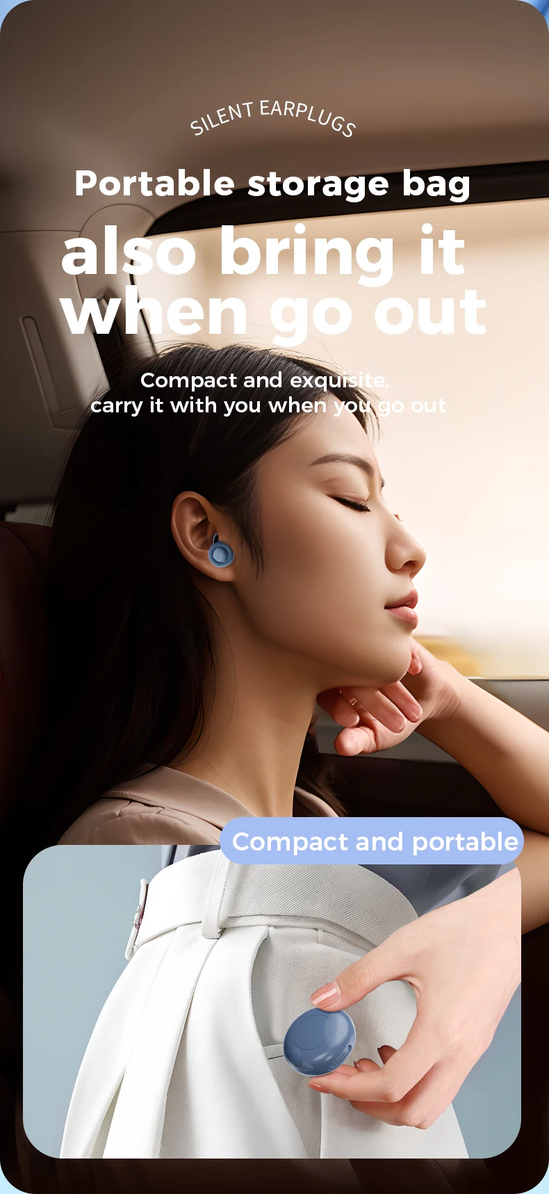 Gallery Detail: Starsky Noise Reduction Sleep Earplugs