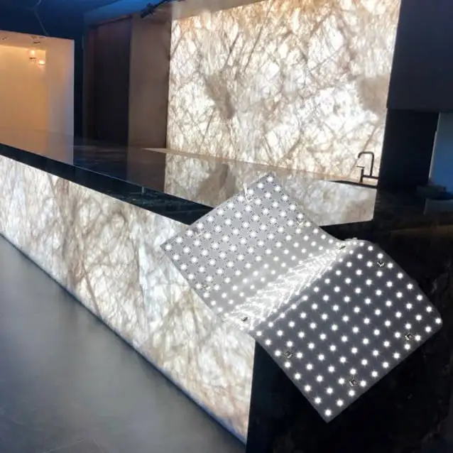 BRIGHT Bendable Led Panel Light Flexible Led Light Sheet Countertop Marble Stone Backlight Panel Sheet
